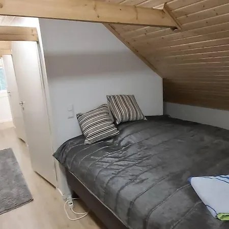 Alpesi faház Maentysaari Luonnonrauhaa Kaupungin Laehellae. *