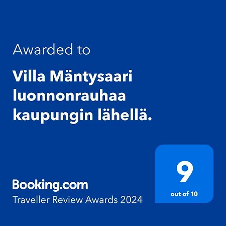 Maentysaari Luonnonrauhaa Kaupungin Laehellae. *